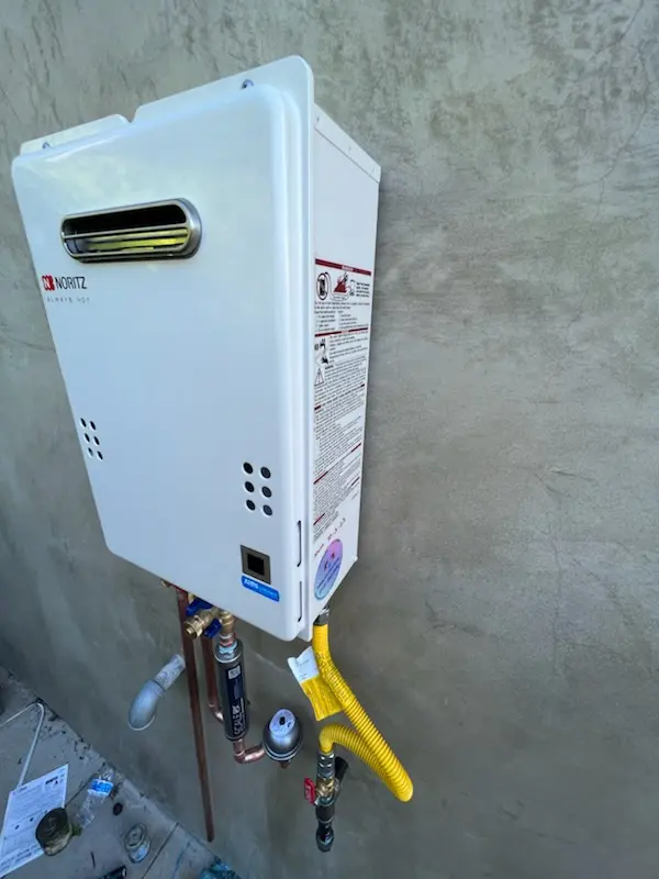 Tankless water heater installation for Clipper Gap homes
